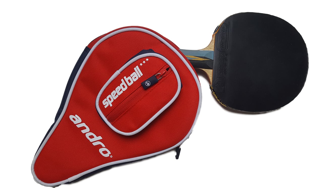 Tragbare Tischtennisschläger Hülle Tasche Wasserdichter Reißverschluss Aufbewahrungstasche Trainingsausrüstung Professionelles schützendes Pingpong-Zubehör 