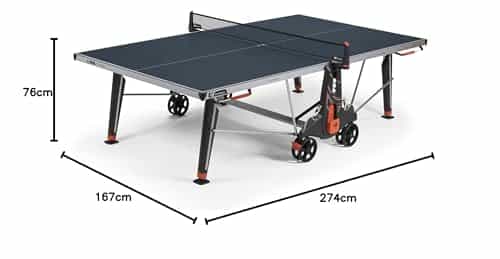 Outdoor Tischtennisplatte Cornilleau 500X für den Freizeitgebrauch