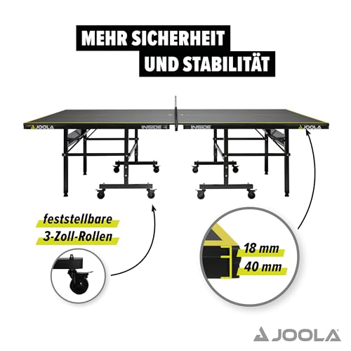 JOOLA Inside Tischtennisplatte für einfache Lagerung und Transport